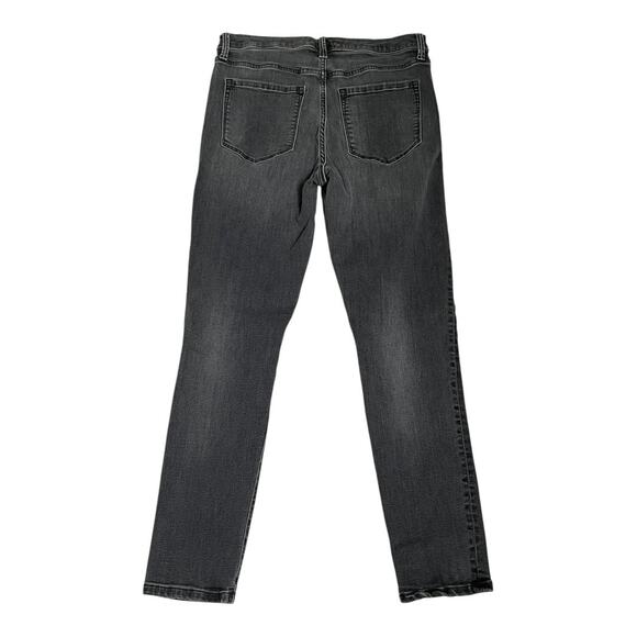 Banana Republic Jeans Women's 29 Gray High Waist Skinny Ankle Denim Pants - Picture 6 of 6